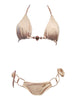 Tessa Triangle Top & Tie Side Bottom - Nude