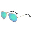 AARUS | Unisex Classic Metal Teardrop Aviator Shades Sunglasses