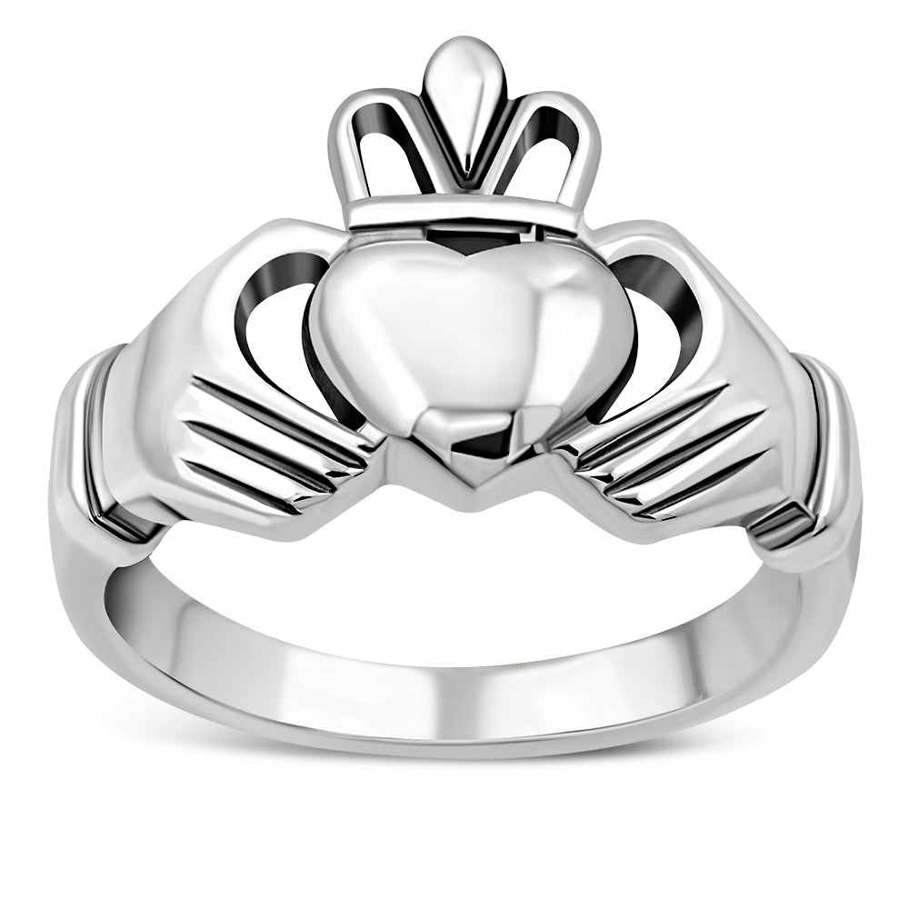 Sterling Silver Irish Claddagh Ring