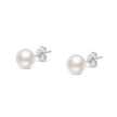 14K Gold Round White Saltwater Akoya Cultured Pearl