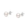 14K Gold Round White Saltwater Akoya Cultured Pearl