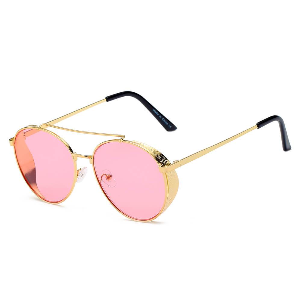 LAREDO | Modern Aviator Brow Bar Aviator Fashion Sunglasses