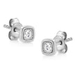 .925 Sterling Silver 1/10 Cttw Miracle-Set Diamond