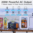 Portable 200W Electric Power Generator