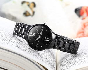 Ceramic Quartz Watches Thin Classic