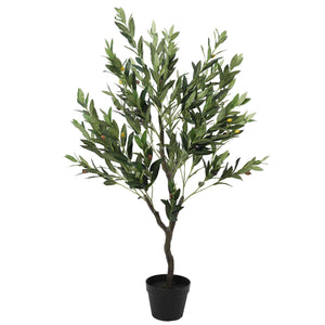 Artificial Olive Tree With Olives 125cm