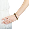 Quaint Quotient Black & Gold  Bangle