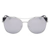 Aspen - Women Trendy Mirrored Lens Cat Eye Sunglasses