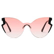 DECATUR | Women Fashion Oversize Cat Eye Sunglasses