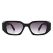 Goldenyx - Rectangular Fashion Geometric Narrow Slim Retro Sunglasses