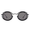 Moonmist - Fashion Circle Geometric Round Futuristic Fashion Sunglasses