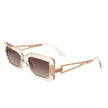 Sylphine - Oversize Sporty Square Chunky Shield Sunglasses