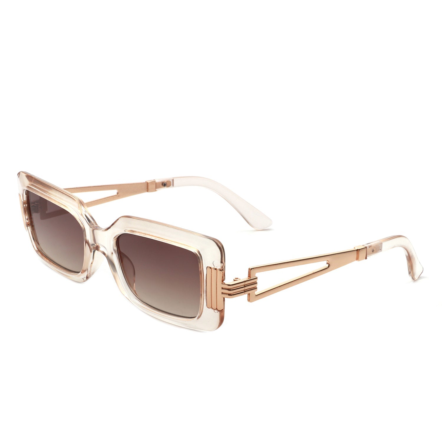 Sylphine - Oversize Sporty Square Chunky Shield Sunglasses