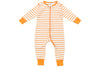 Long Romper in Orange Marseille Stripe