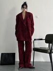 Sayuri Crushed Velvet Blazer