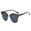 Jermyn - Retro Fashion Round Clubmaster Sunglasses