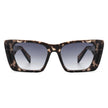 Karmelle - Square Retro Oversize Thick Frame Fashion Women Cat Eye Sunglasses