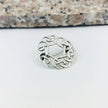 Broche celtique arrondie en argent sterling