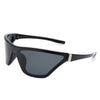 Luminize - Square Fashion Mirrored Wrap Around Sport Sunglasses