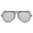 DURHAM | Unisex Mirrored Aviator Fashion Sunglasses