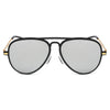 DURHAM | Unisex Mirrored Aviator Fashion Sunglasses