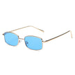 GARNER | Retro Vintage Slim Rectangle Sunglasses