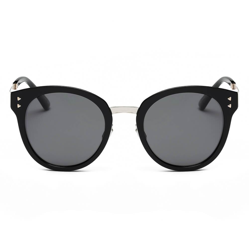 CHENEY | Hipster Polarized Lens Horned Rim Retro Fashion Sunglasses