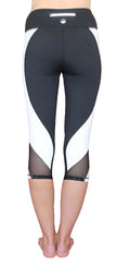 Black and White - Pocket Capri