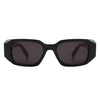 Goldenyx - Rectangular Fashion Geometric Narrow Slim Retro Sunglasses