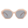 Crystalx - Women Geometric Retro Polygon Square Fashion Sunglasses