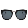 FERNDALE | Mirrored Polarized Lens Oversize Cat Eye Sunglasses