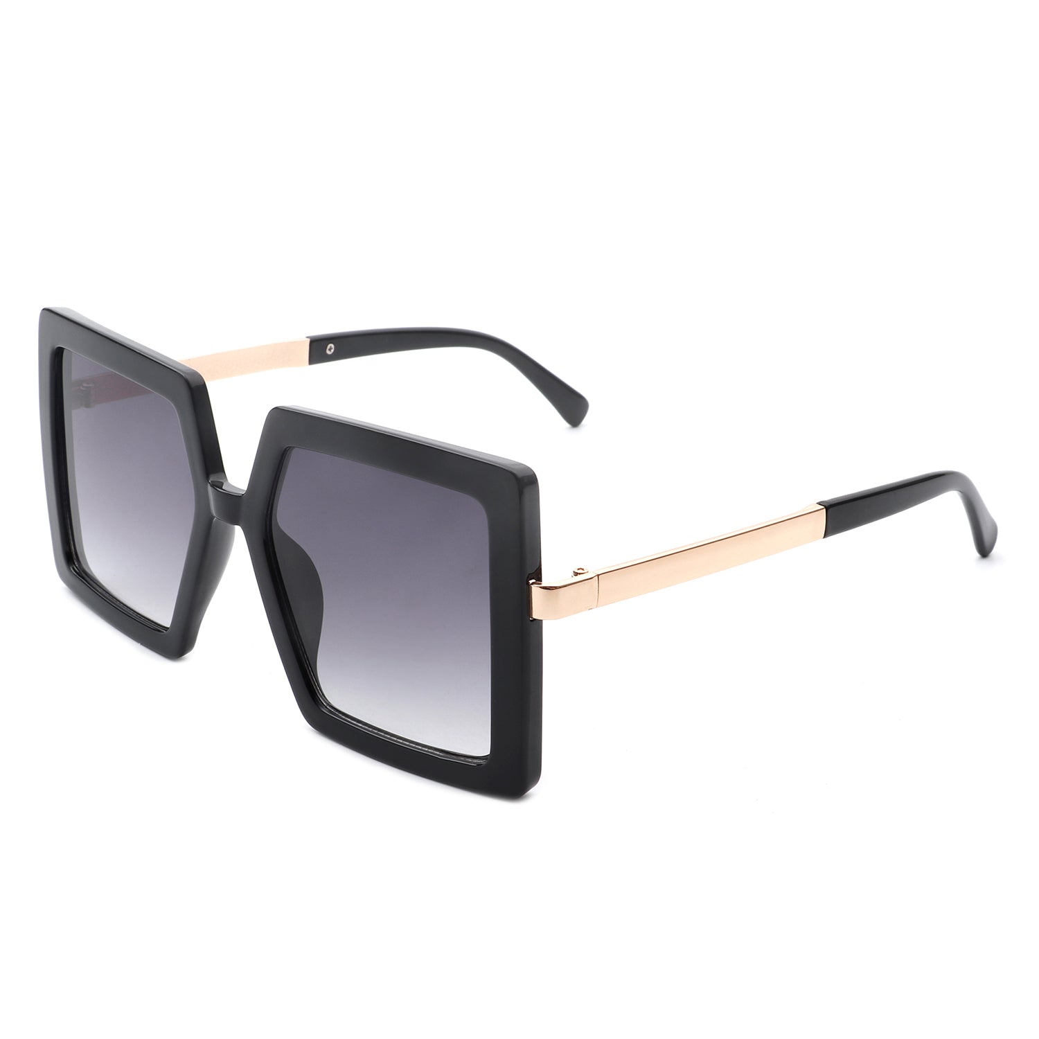 Luminova - Square Oversize Flat Top Fashion Women Sunglasses