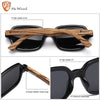 Night Vision Lens Wood Sunglasses