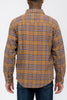 Long Sleeve Checkered Plaid Brushed Flannel