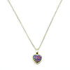 Collier Druzy Coeur Olivia