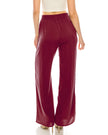 ZIMEGO Pantalon court taille moyenne ou haute, skinny ou jambe large, jupe-culotte