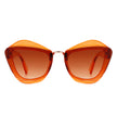 Infernia - Women Square Fashion Irregular Cat Eye Sunglasses