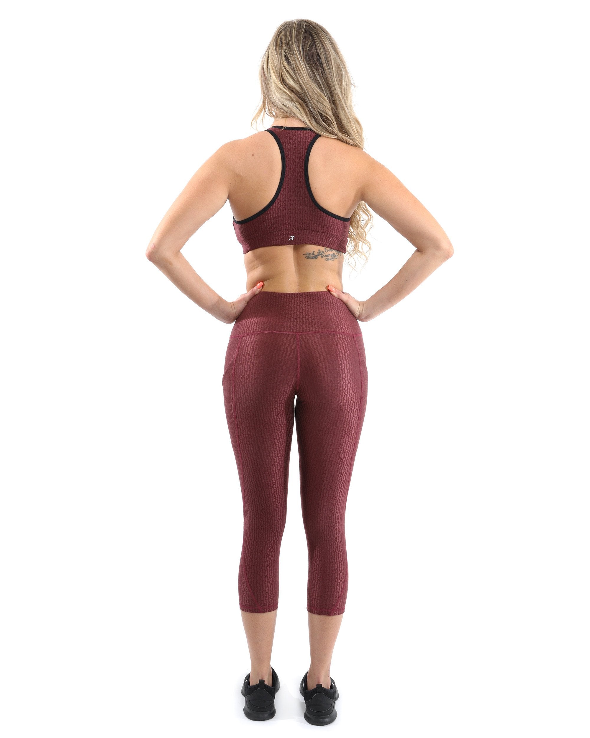 Soutien-gorge de sport Verona Activewear - Marron [FABRIQUÉ EN ITALIE]