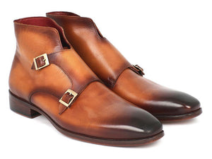 Bottes Paul Parkman Double Monkstrap Marron (ID#8154-BRW)