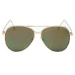 DELAN | Premium Mirrored Lens Oversize Aviator Sunglasses