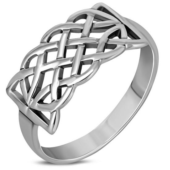 Plain Celtic Knot Silver Ring