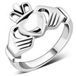 Sterling Silver Irish Claddagh Ring