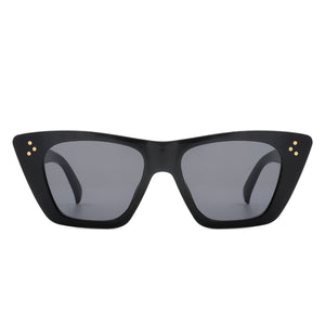 Lightnin - Women Retro Cat Eye Fashion Square Sunglasses