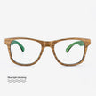 Milton - Lunettes en bois et fibre de carbone