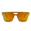 DEVON | Unisex Retro Square Mirrored Sunglasses