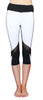 Black and White - Pocket Capri