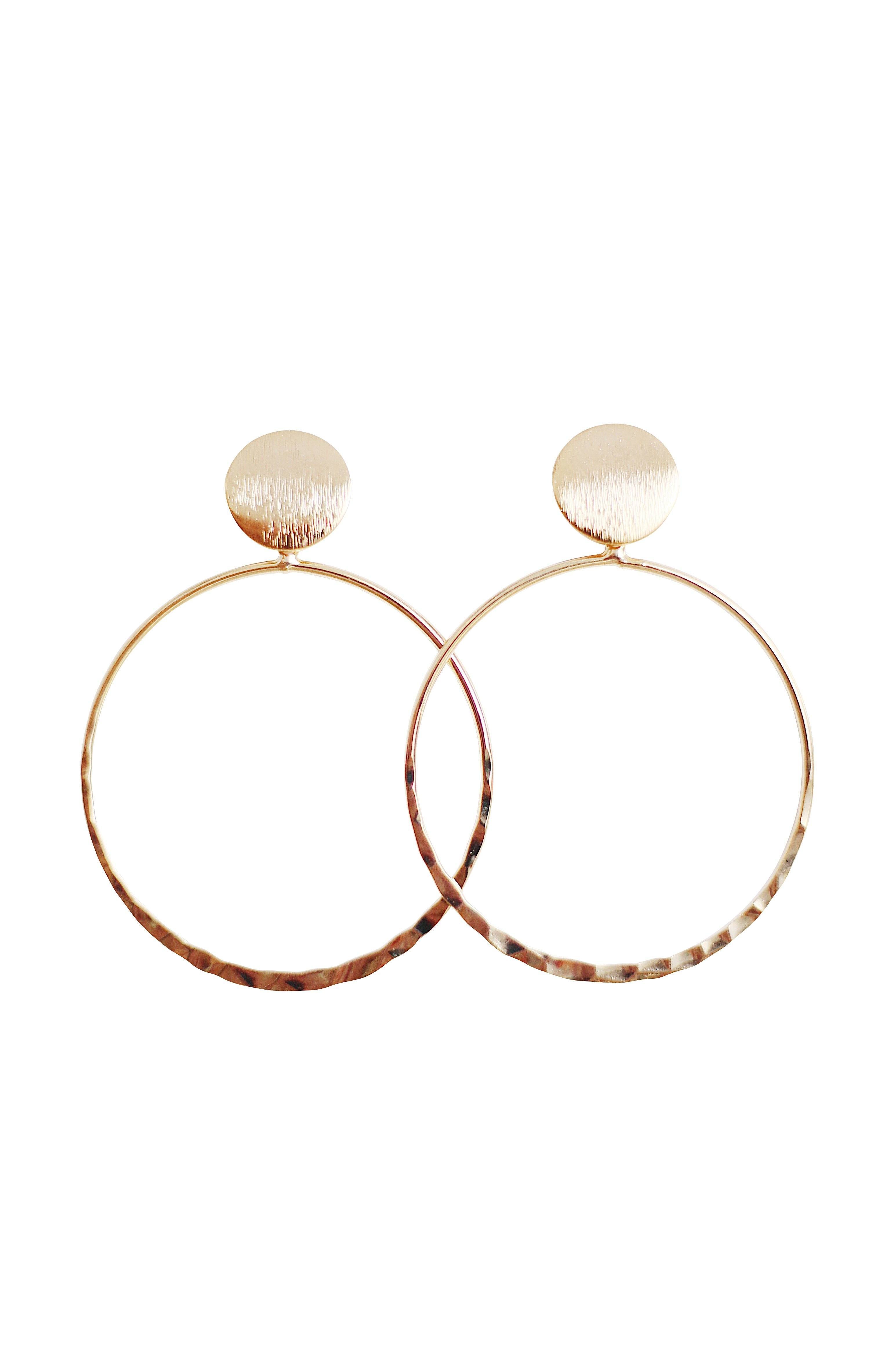 Jenn Gold Hoop Earrings