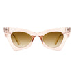 Luminea - Women Retro High Pointed Vintage Fashion Cat Eye Sunglasses