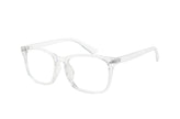 Venezia | Classic Rectangle Horn Rimmed Blue Light Blocker Glasses