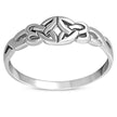 Celtic Trinity Knot Silver Ring